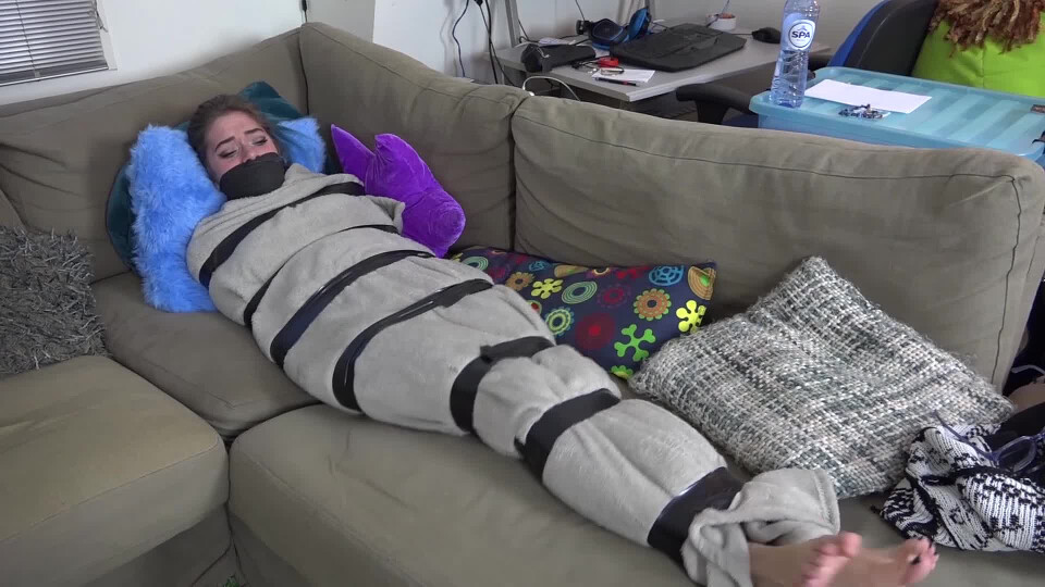 Luna - Encased in Blanket