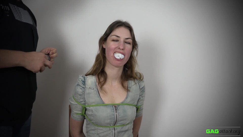 Pearl - PVC Tape Gagged FULL 3 Gag Video MP4 HD