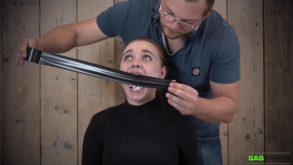 Roxy - PVC Tape Gagged FULL 3 Gag Video MP4 HD