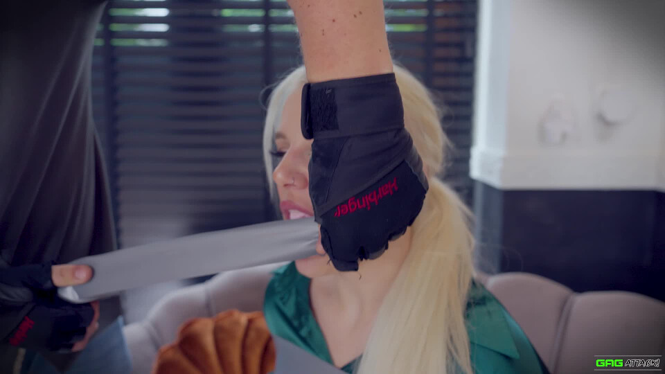 Charlie & Luna - Secretaries Taped Together 