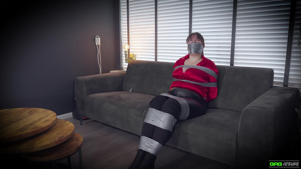 Snowflake - Secretary in Tape Bondage 