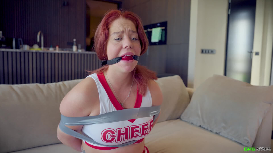 Daisy's Cheerleading Bind: The Silent Struggle