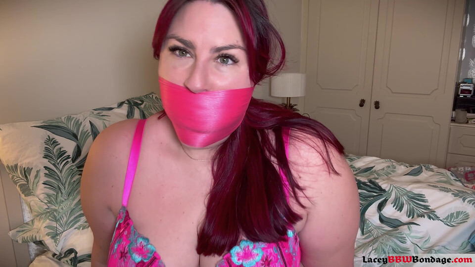 Lacey - Pink Self Gag